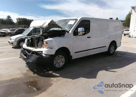 2020 Nissan Nv Cargo Nv2500 Hd Sv Standard Roof V8 from USA, damaged, VIN 1N6AF0KY5LN805695